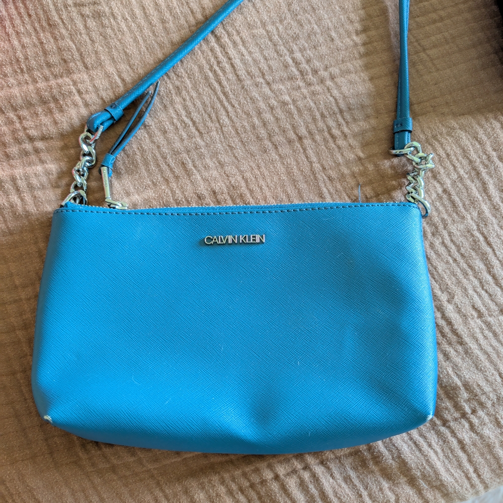 Calvin Klein Collection Blue Crossbody Bag